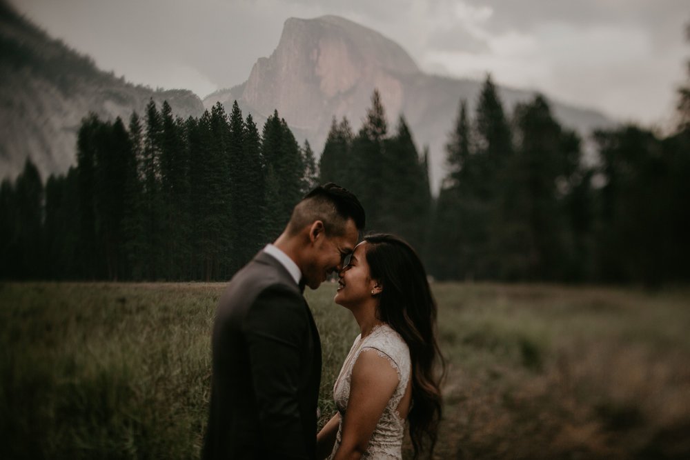 Yen + James | Yosemite Valley Elopement | Adventure Wedding Photographer