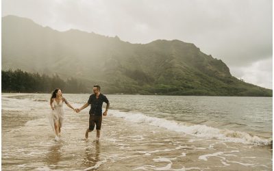 In the Jungle | Kualoa Couple’s Session | Oahu Photographer