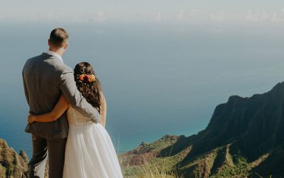 Waimea Canyon Sunrise Elopement