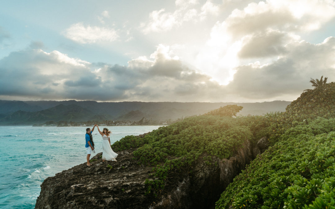 New Year’s Day Elopement on Oahu