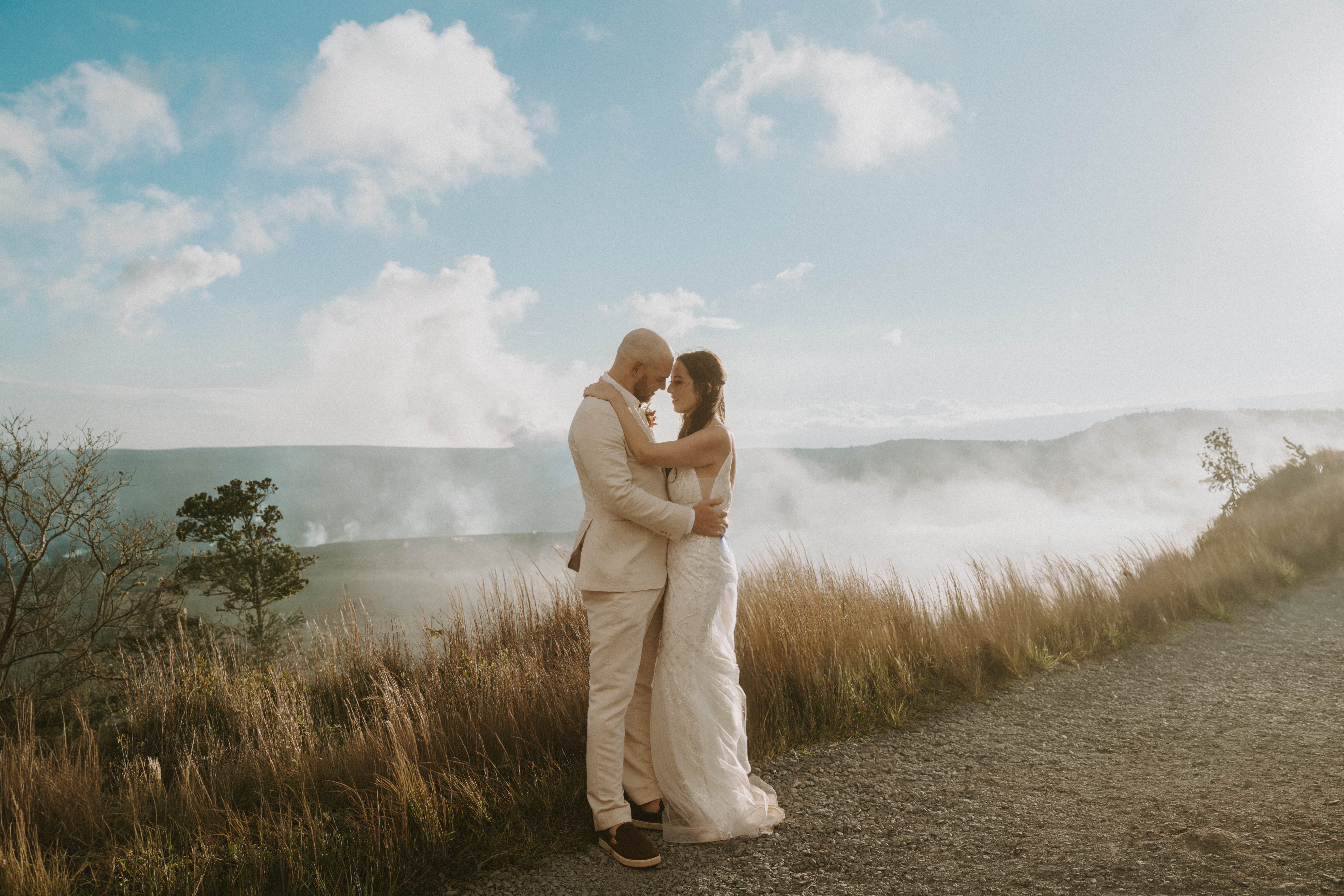 A Dreamy Big Island Elopement from Black Sand Beaches to Volcanoes National Park