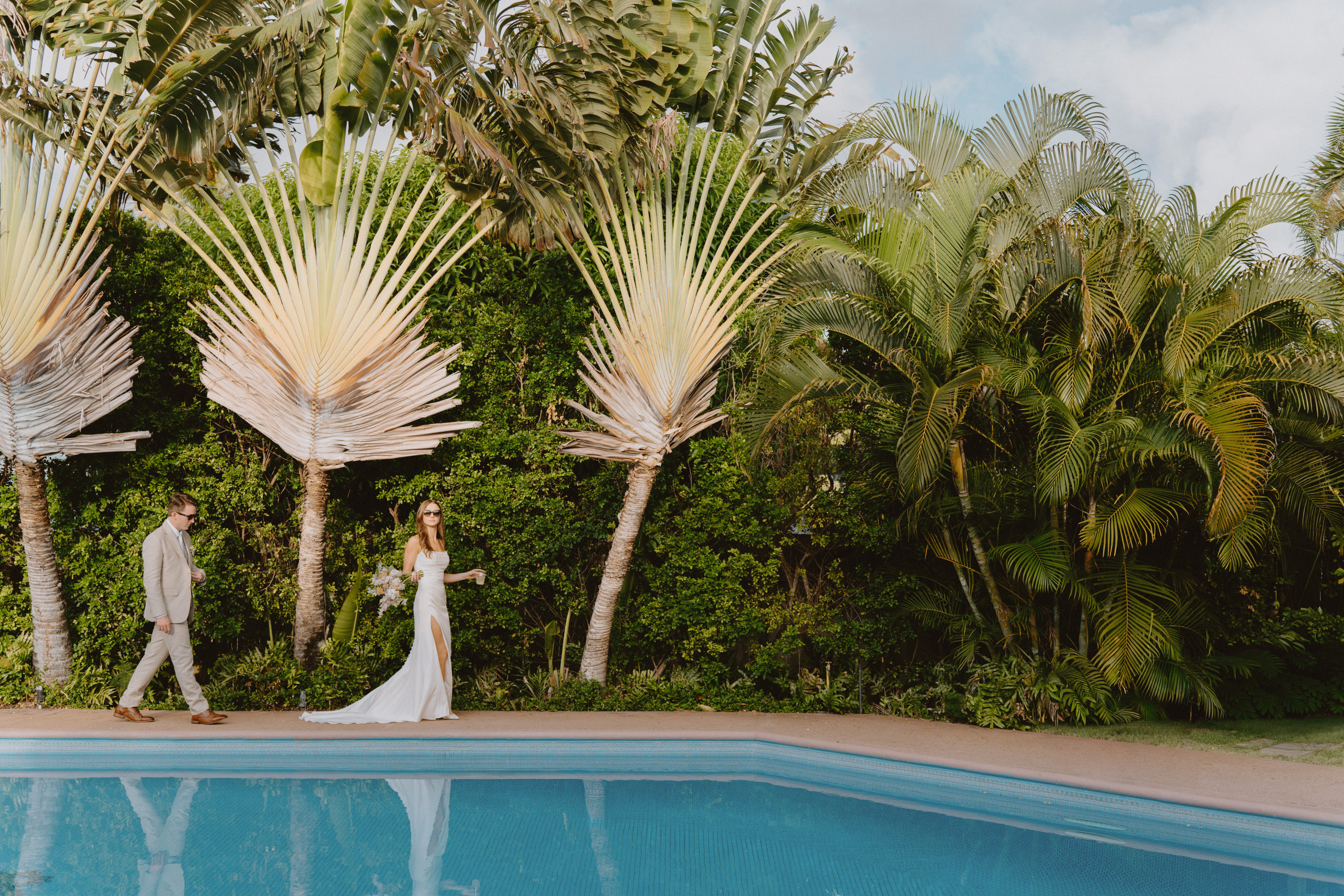 Intimate Kaimea Estate Wedding in Honolulu, Hawaii